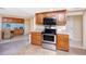 Well-equipped kitchen features stainless steel appliances and a breakfast bar at 2096 Massachusetts Ne Ave, St Petersburg, FL 33703