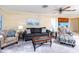 Cozy living room with comfortable seating arrangements at 2096 Massachusetts Ne Ave, St Petersburg, FL 33703