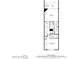 Detailed floorplan of the third floor of a home, showing a primary bedroom and laundry, with measurements of each at 222 Skiff Pt, Clearwater, FL 33767