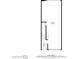 Detailed floorplan of the ground floor of a home, showing a garage and foyer, with measurements of each at 222 Skiff Pt, Clearwater, FL 33767