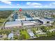 Aerial view of neighborhood near Hernando Beach Marina with waterway access at 4137 Des Prez Ct, Hernando Beach, FL 34607