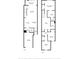 Detailed floor plan showing the layout of the home's first and second floors at 4262 Cloud Hopper Way, Lutz, FL 33559