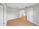 Bedroom with light gray walls, and double closets at 605 Citrus Ct, Largo, FL 33770