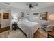Cozy bedroom featuring a plush bed, soft lighting, and stylish decor for a relaxing ambiance at 6202 7Th S Ave, Gulfport, FL 33707