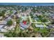 This aerial shot shows the location of the home and the spacious yard at 7815 16Th Nw Ave, Bradenton, FL 34209