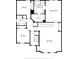 Floor plan showcasing layout of second floor at 8111 Brickleton Woods Ave, Gibsonton, FL 33534