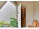 Charming front entryway with a decorative door at 125 Picardy Villa Cir # 100, Brandon, FL 33510