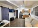 Inviting living area with a kitchenette and modern amenities at 1335 Waikiki Way, Tampa, FL 33619