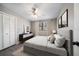 Comfortable bedroom features neutral color tones, and natural light at 1501 Howard Pl, Largo, FL 33770