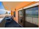 Balcony with seating overlooking the ocean, offering beautiful views and outdoor relaxation at 17334 Gulf Blvd # 203, North Redington Beach, FL 33708