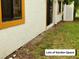 Large, grassy side yard, showcasing ample space and the home's exterior at 20989 Negril, Lutz, FL 33558