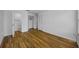 This bedroom features laminate floors and lots of closet space at 2700 Bayshore Blvd # 5307, Dunedin, FL 34698