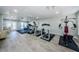 Community gym with treadmills, ellipticals, and other exercise equipment at 2700 Bayshore Blvd # 5307, Dunedin, FL 34698