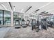 Bright gym area featuring treadmills, weights, and ample natural light at 301 1St S St # 1906, St Petersburg, FL 33701