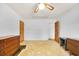 Spacious bedroom with carpet, and multiple closets at 321 Belle View Ave, Temple Terrace, FL 33617