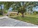 Quaint home with a mature tree in the front yard and long driveway at 321 Belle View Ave, Temple Terrace, FL 33617