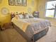 Comfortable bedroom with a queen size bed and reading nook at 3313 San Moise Pl, Plant City, FL 33567