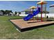 Playground with slides and play structure, perfect for outdoor fun at 3313 San Moise Pl, Plant City, FL 33567