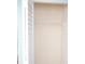Empty closet with a shelf at 413 Lake Point Ct # 4B, Sun City Center, FL 33573