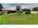 Expansive backyard featuring lush green grass and mature trees at 4300 31St N Ave, St Petersburg, FL 33713
