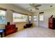 Bright bonus room with tile flooring, multiple windows, and neutral color scheme at 4300 31St N Ave, St Petersburg, FL 33713