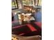 Close-up of elegant dining table with beautiful center piece at 44 77Th Ave, Treasure Island, FL 33706