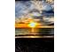 A stunning sunset over the ocean at 44 77Th Ave, Treasure Island, FL 33706