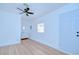 Bright bonus room featuring a separate sink, and modern flooring at 4605 W Loughman St, Tampa, FL 33616