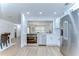 A bright, modern kitchen with stainless steel appliances and white cabinets at 4605 W Loughman St, Tampa, FL 33616