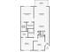 Detailed floor plan of the property, showing layout and dimensions of rooms at 5920 80Th N St # 406, St Petersburg, FL 33709