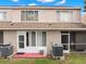 The backyard features a patio with an air conditioning unit at 6336 Bayside Key Dr, Tampa, FL 33615