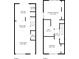 Detailed floorplan showcasing the layout of the home's living spaces, bedrooms, and bathrooms at 6336 Bayside Key Dr, Tampa, FL 33615