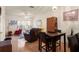 Inviting living room featuring hardwood floors and comfortable seating at 6336 Bayside Key Dr, Tampa, FL 33615
