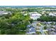 Aerial view of the property, showcasing its location near stores and community amenities at 6460 101St N Ave, Pinellas Park, FL 33782