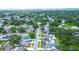 Overhead view of the neighborhood showcasing tree-lined streets and surrounding community at 6460 101St N Ave, Pinellas Park, FL 33782
