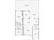 Detailed floor plan showcasing layout including bedrooms, bathrooms, kitchen, living room, patio, and garage with labeled dimensions at 6460 101St N Ave, Pinellas Park, FL 33782