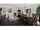 Interconnected living spaces provide an open and inviting atmosphere for entertaining and relaxation within the home at 679 Challice Dr, Spring Hill, FL 34609