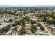 Overhead photo of neighborhood, surrounding homes, and proximity to local businesses at 8009 Somerset Ln, Tampa, FL 33615