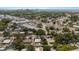 Aerial view of the property, lot lines highlighted, showcasing location and neighborhood context at 8009 Somerset Ln, Tampa, FL 33615