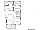 Detailed floor plan showcasing the layout of the house, including room dimensions and locations at 848 9Th S Ave, St Petersburg, FL 33701