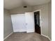 Bedroom features a closet, carpeted floors, and neutral paint at 12804 Millridge Forest St, Tampa, FL 33624