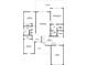 Home floor plan showing layout of rooms and dimensions at 12804 Millridge Forest St, Tampa, FL 33624