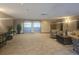 Elevator lobby featuring tiled floors, two passenger elevators and seating at 2333 Feather Sound Dr # A401, Clearwater, FL 33762