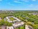 Community aerial view featuring landscaping, parking, and neighboring residences at 2834 Somerset Park Dr, Tampa, FL 33613