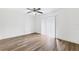Bright bedroom features updated flooring and ample natural light at 2834 Somerset Park Dr, Tampa, FL 33613
