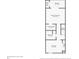 Floor plan for the second floor shows bedrooms, bathrooms, and closet sizes in a home layout at 2834 Somerset Park Dr, Tampa, FL 33613