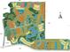 Comprehensive community map showcases residential lots, green spaces, lakes, and planned amenities for prospective homeowners at 29472 Velletri Ln, Wesley Chapel, FL 33543