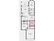 Layout showing a two-car garage, study, bedroom, kitchen, great room, lanai, dining room, and primary suite at 29472 Velletri Ln, Wesley Chapel, FL 33543