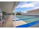 Covered shuffleboard courts offer residents an opportunity to enjoy this recreational activity at 3018 59Th S St # 209, Gulfport, FL 33707