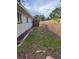 Spacious backyard featuring a wood fence providing privacy at 3118 Adrian Ave, Largo, FL 33774